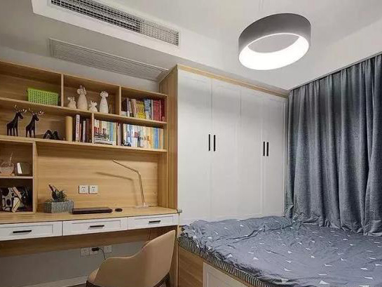 小臥室裝隱形床，不僅能實現一屋多用，還能節省更多空間哦！